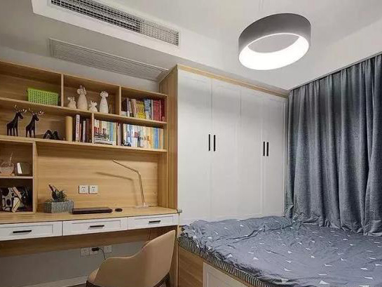 小臥室裝隱形床，不僅能實現一屋多用，還能節省更多空間哦！